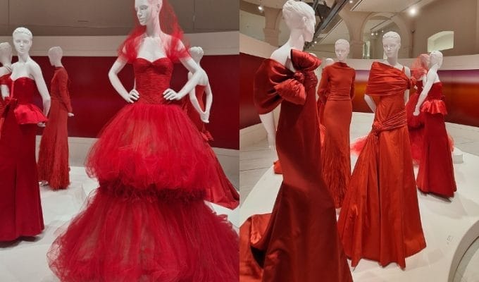 Orizzonti Rosso: the exhibition that explores the symbol of Valentino