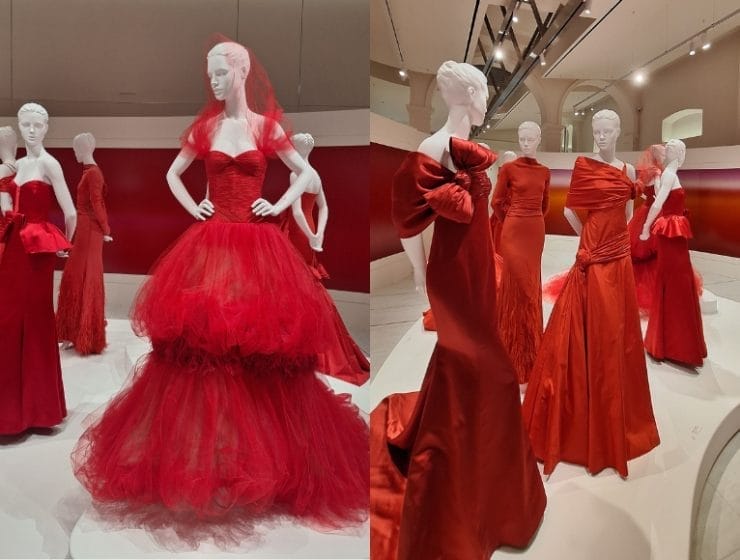 Orizzonti Rosso: the exhibition that explores the symbol of Valentino