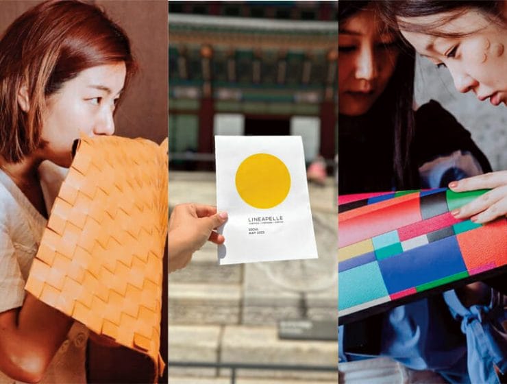 Lineapelle's creative impact colours Seoul with light